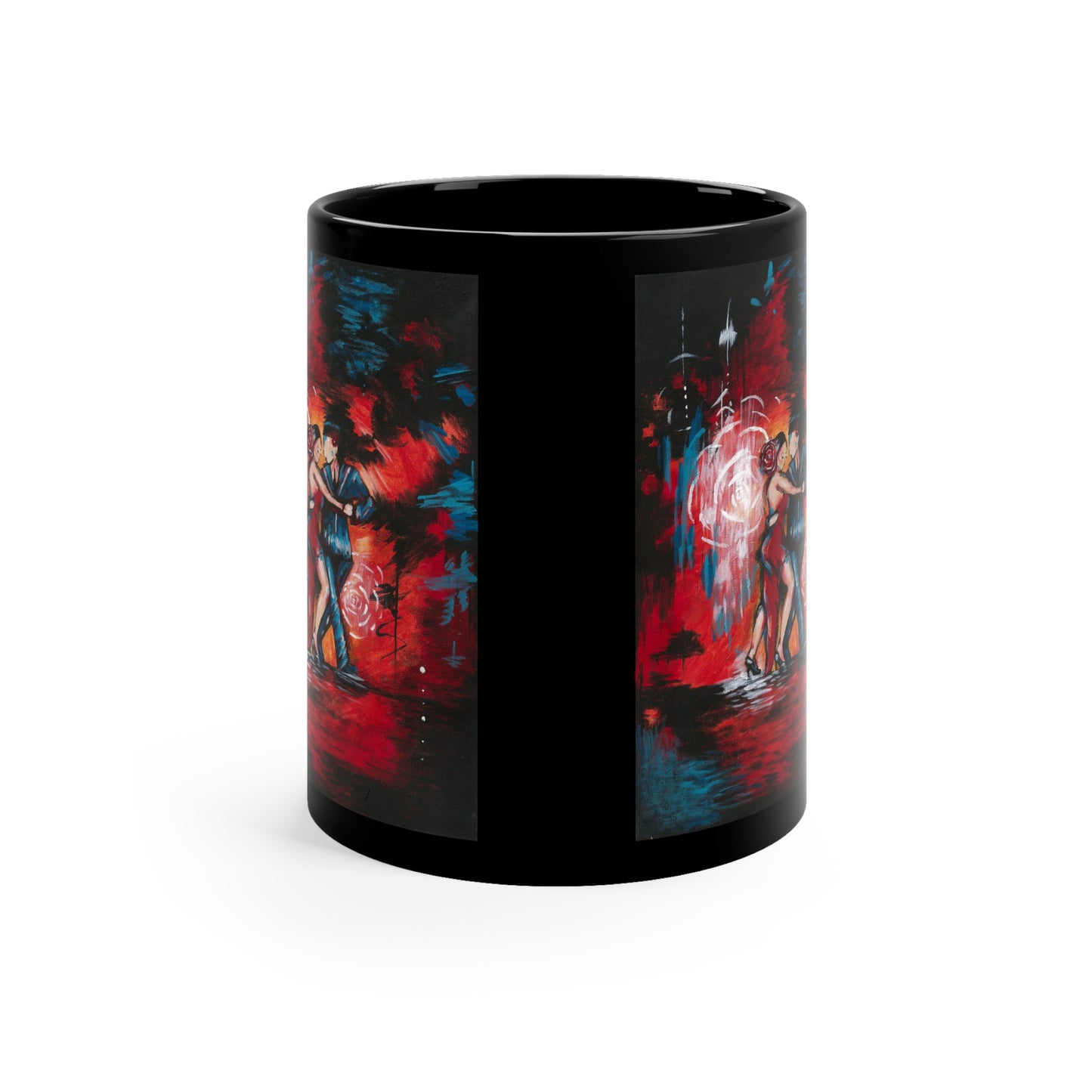 The Passionate Dance 11oz Black Mug