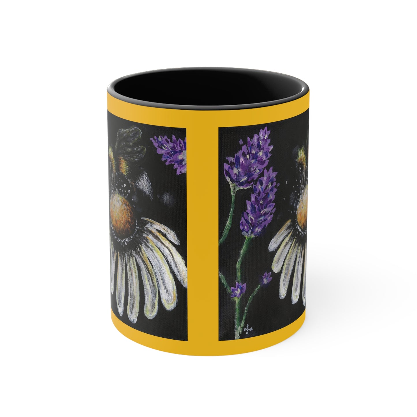 Excited Bee Coffee Mug, 11oz Joyfull Bee Series