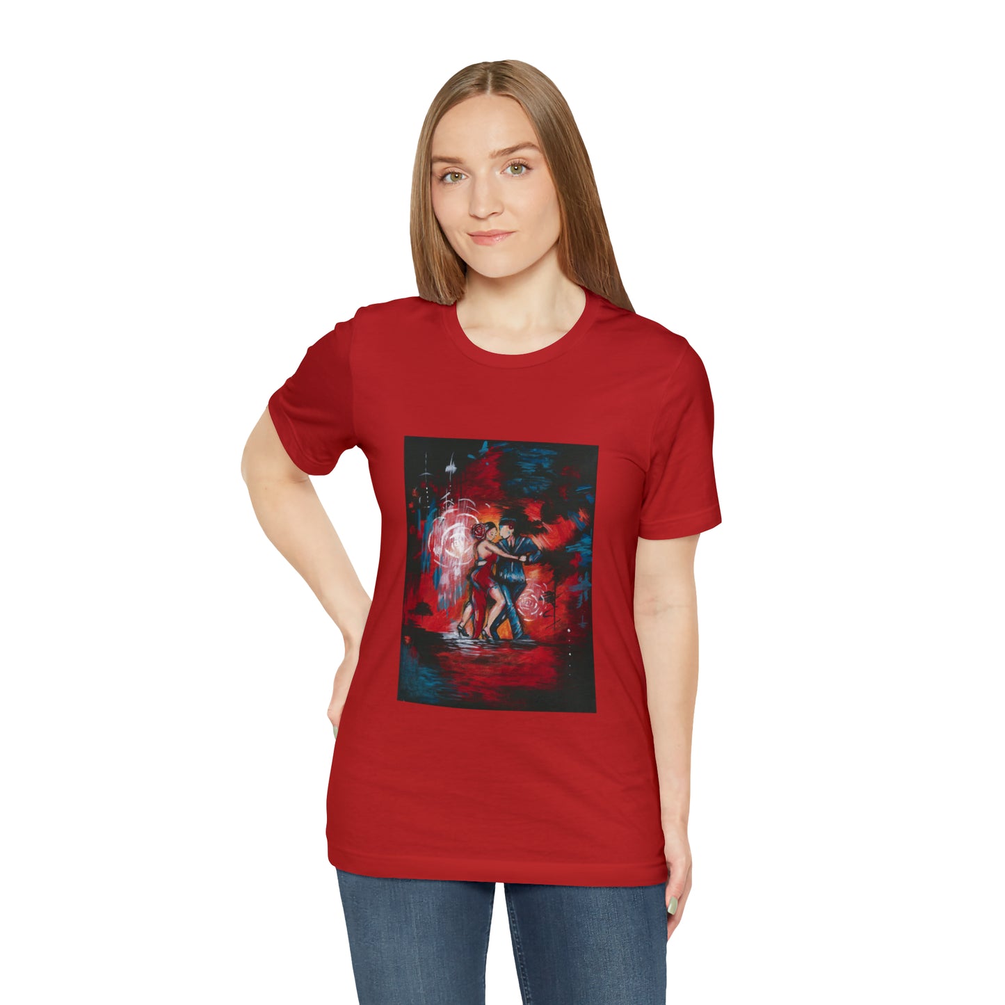 The Passionate Dance Unisex Jersey Short Sleeve Tee