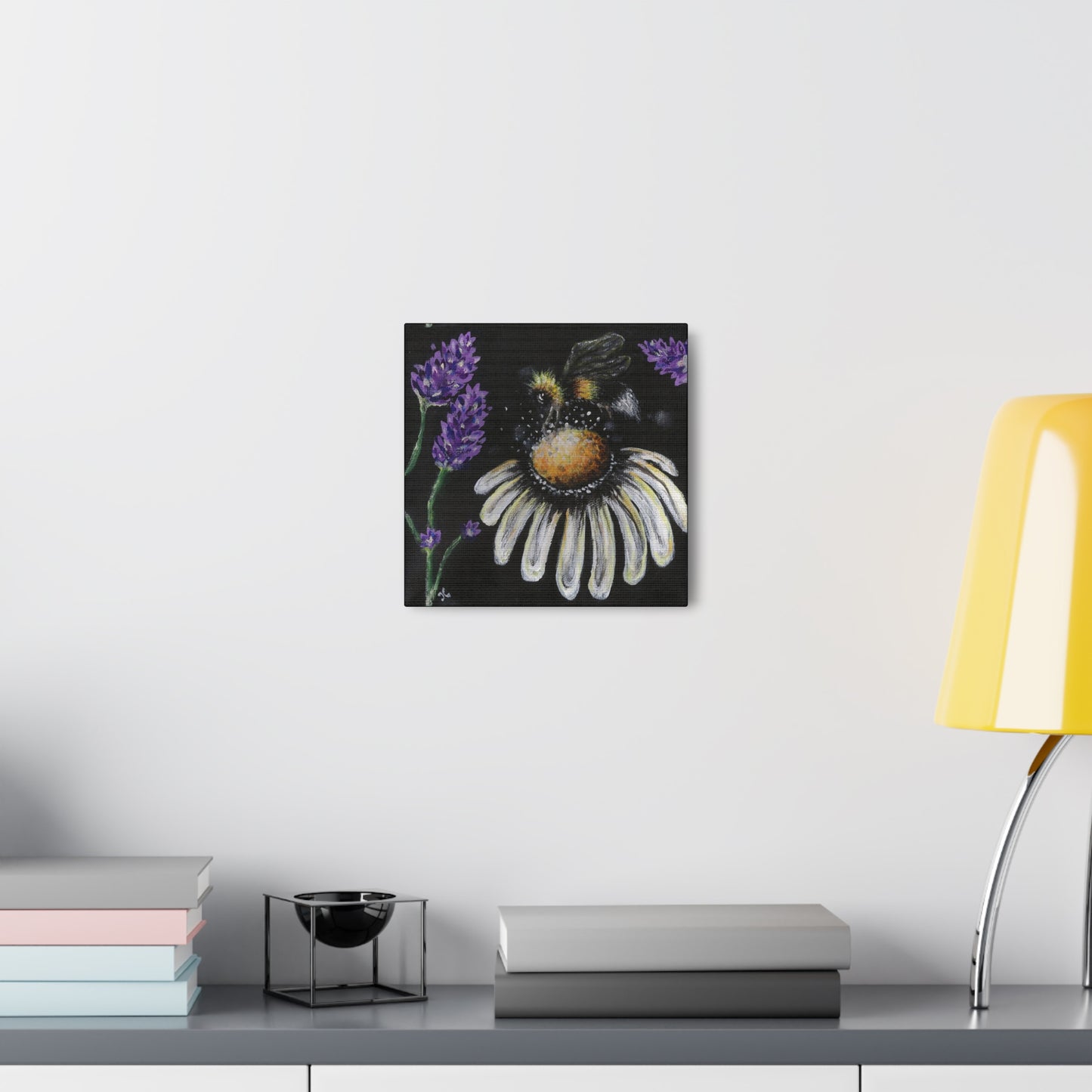 Excited Bee Canvas Gallery Wraps Joyful Bee Series