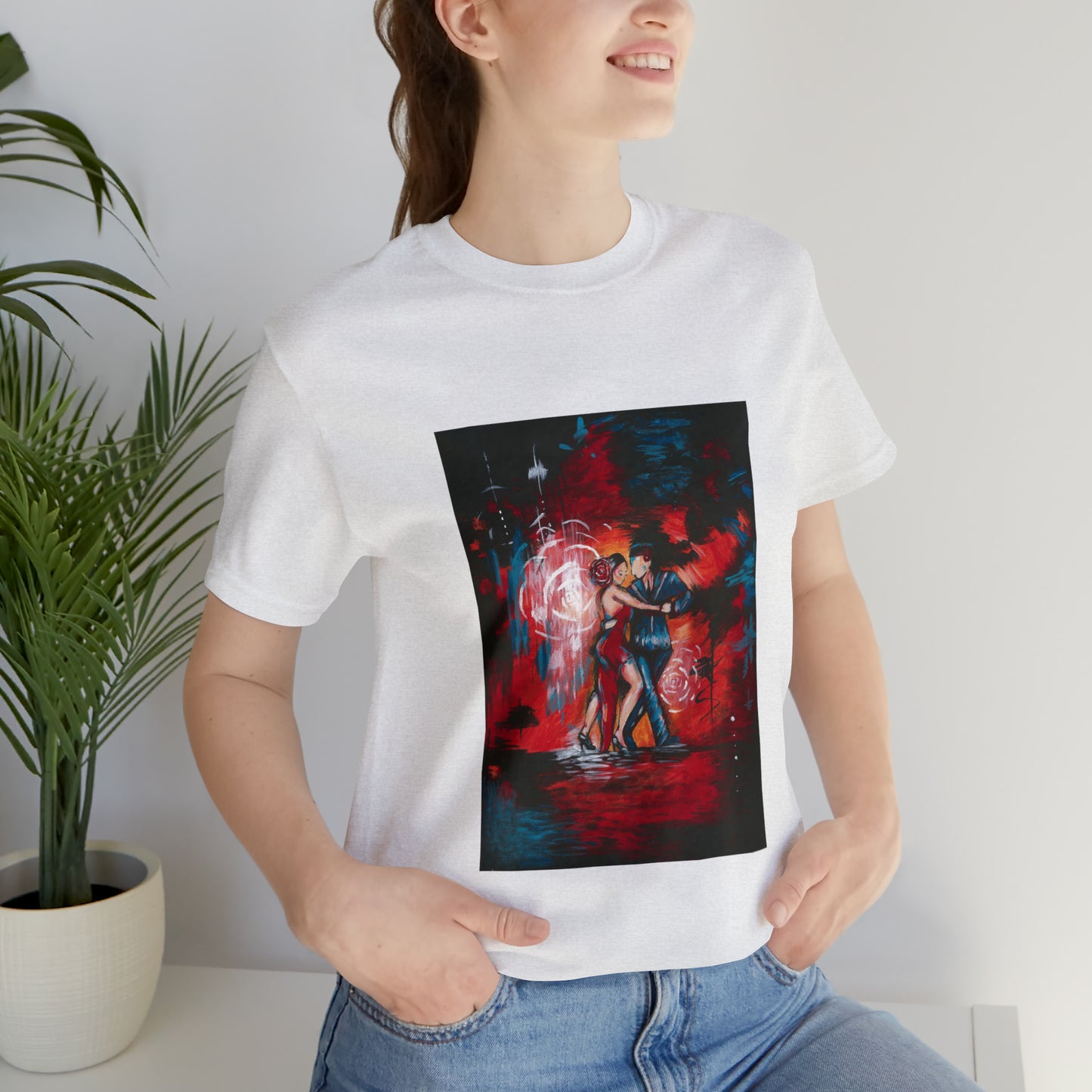 The Passionate Dance Unisex Jersey Short Sleeve Tee