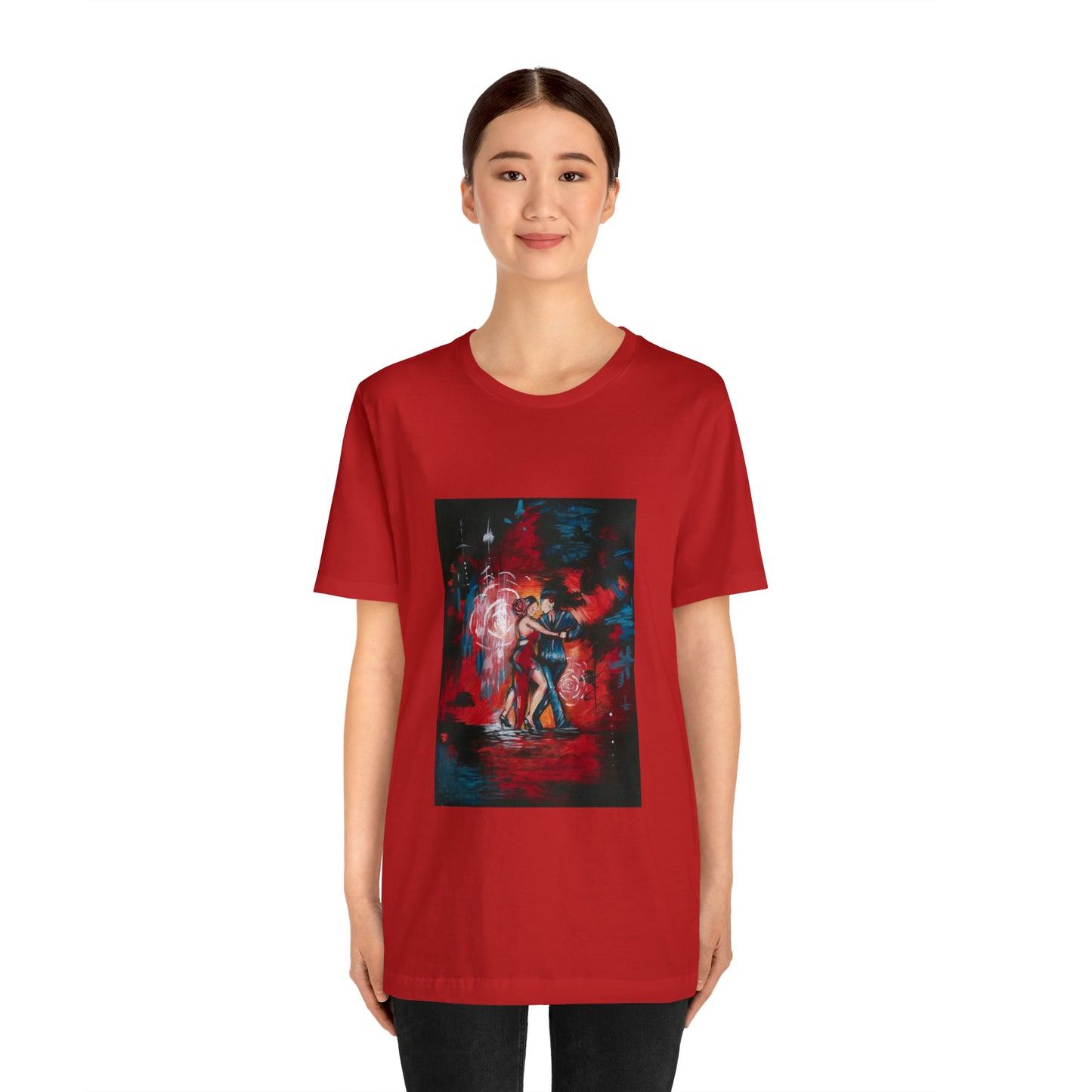 The Passionate Dance Unisex Jersey Short Sleeve Tee
