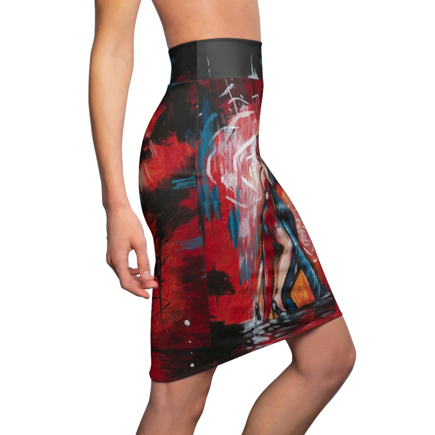 The Passionate Dance Women's Pencil Skirt (AOP)