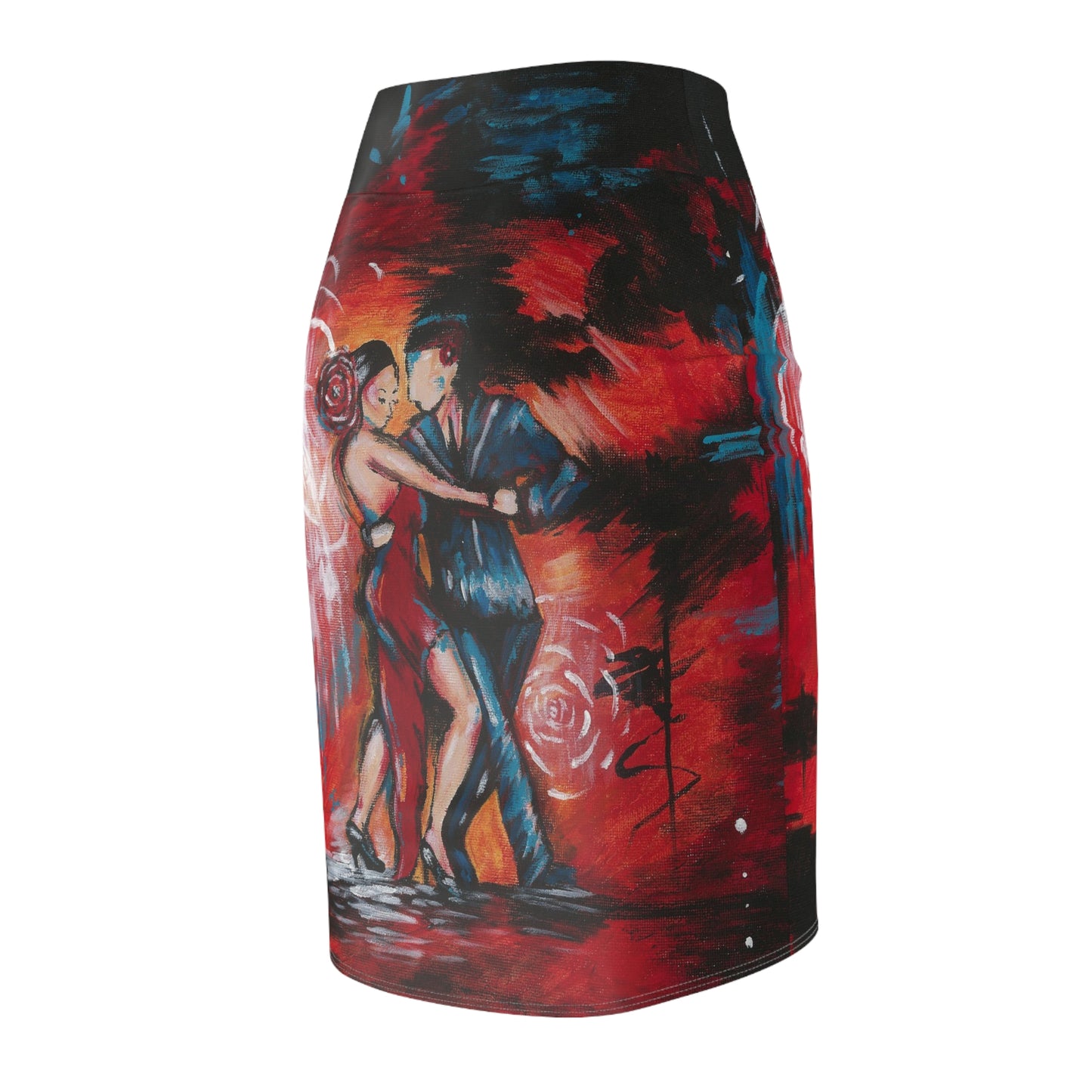 The Passionate Dance Women's Pencil Skirt (AOP)
