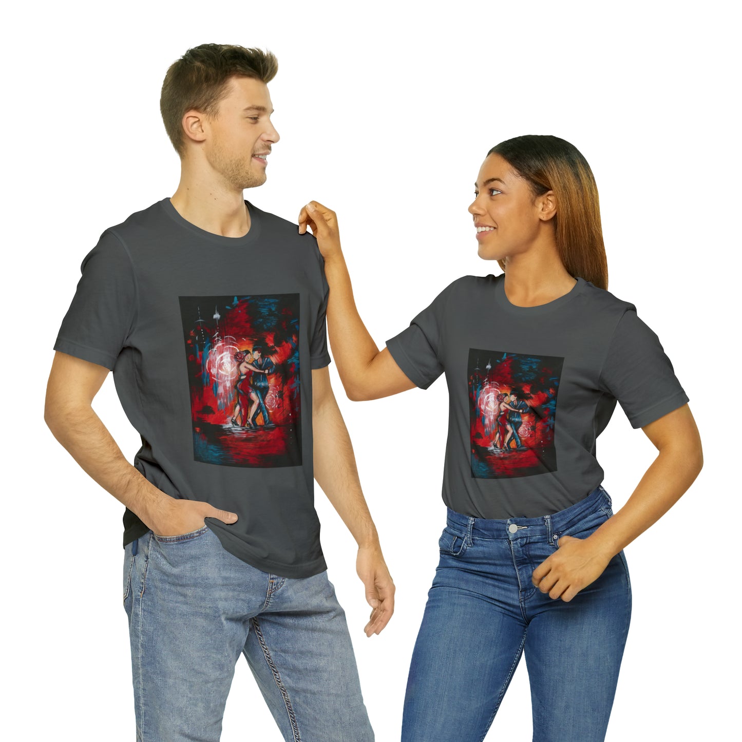 The Passionate Dance Unisex Jersey Short Sleeve Tee