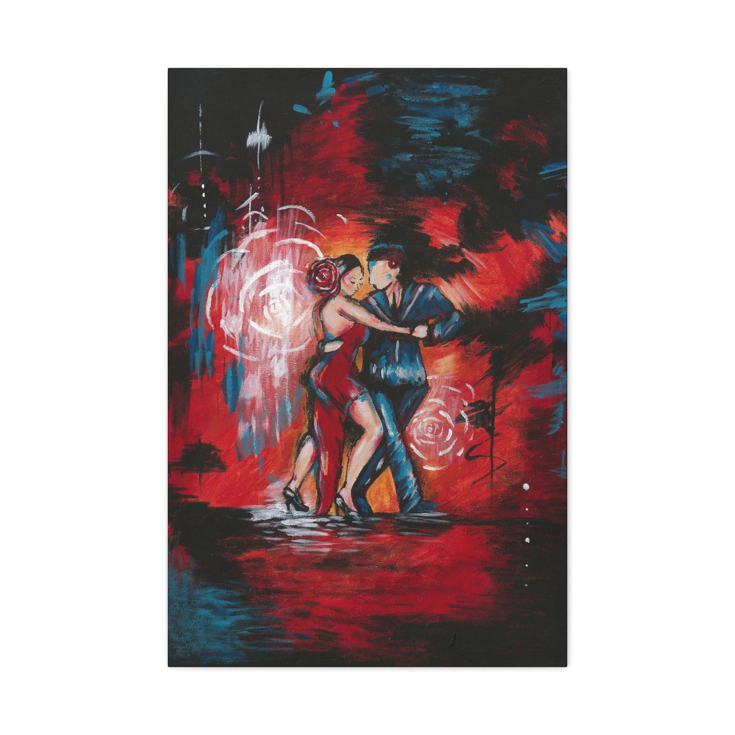 The Passionate Dance Matte Canvas, Stretched, 1.25"