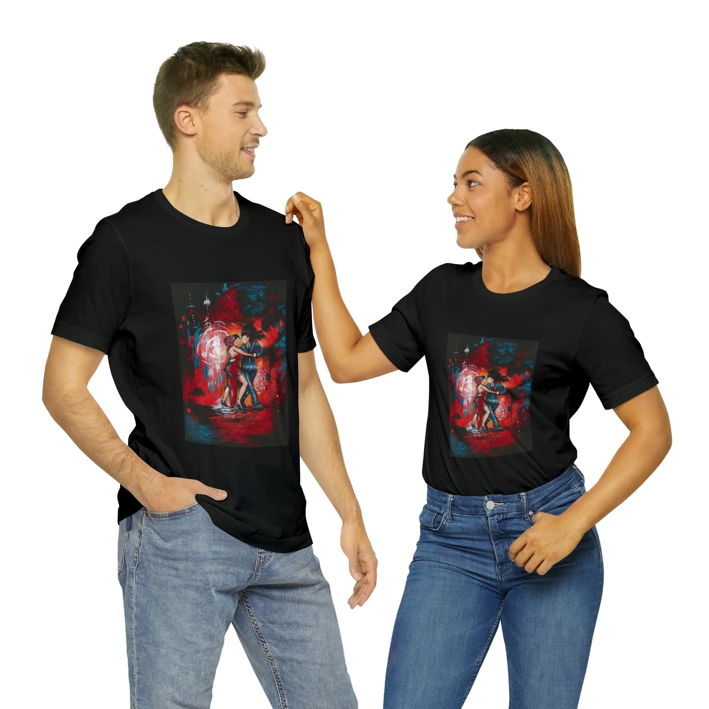 The Passionate Dance Unisex Jersey Short Sleeve Tee