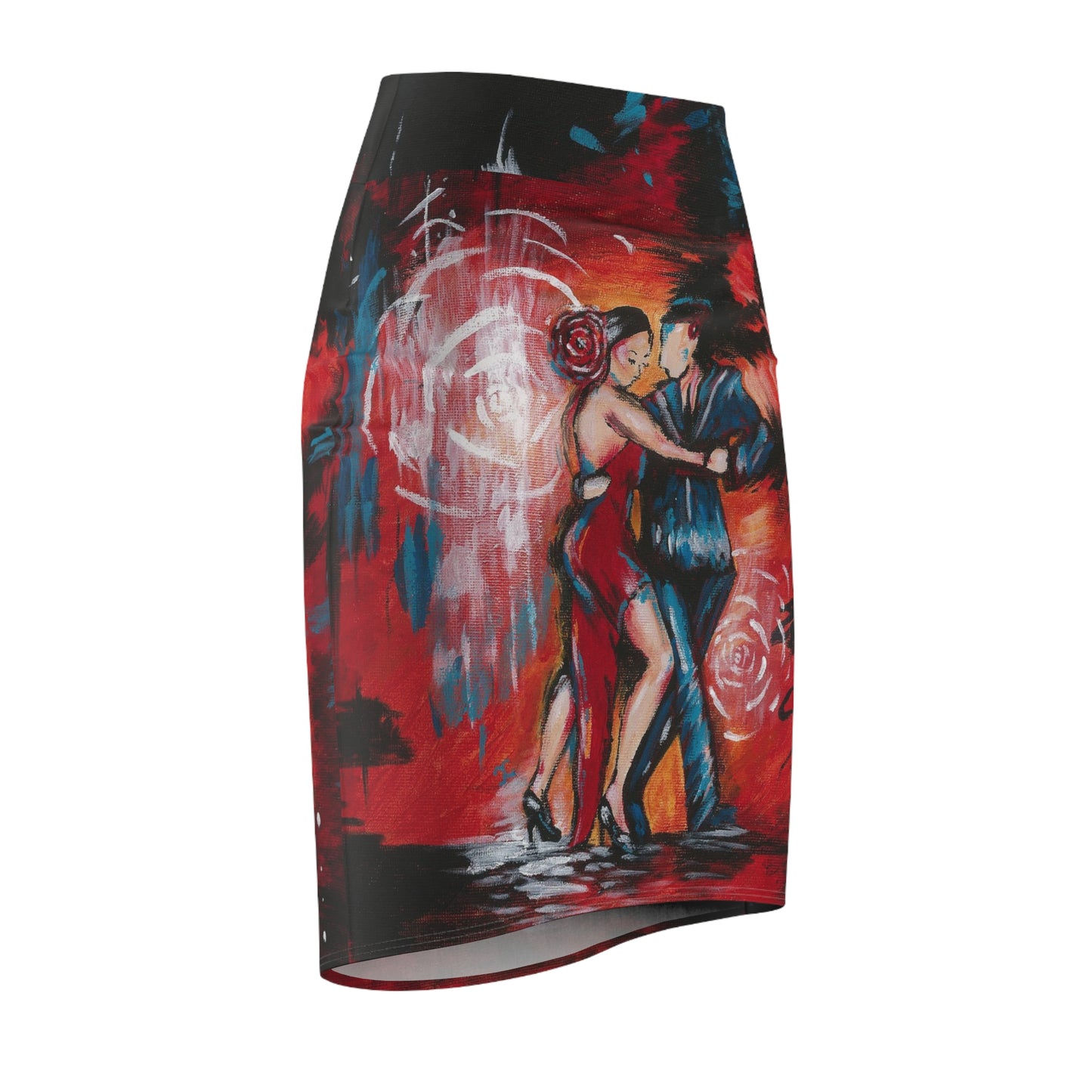 The Passionate Dance Women's Pencil Skirt (AOP)