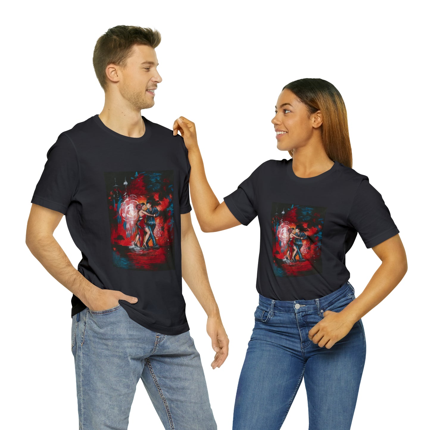 The Passionate Dance Unisex Jersey Short Sleeve Tee