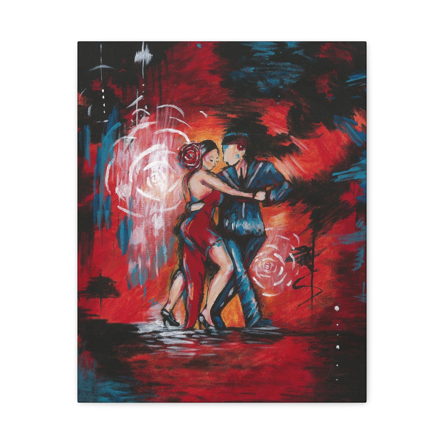 The Passionate Dance Matte Canvas, Stretched, 1.25"