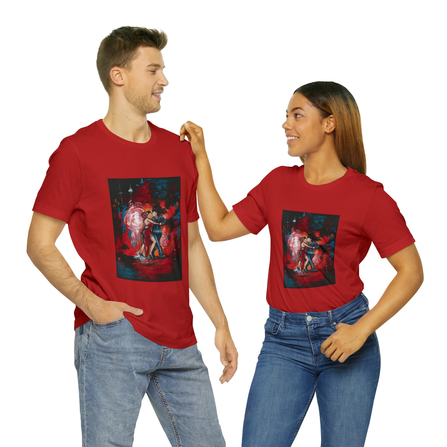 The Passionate Dance Unisex Jersey Short Sleeve Tee