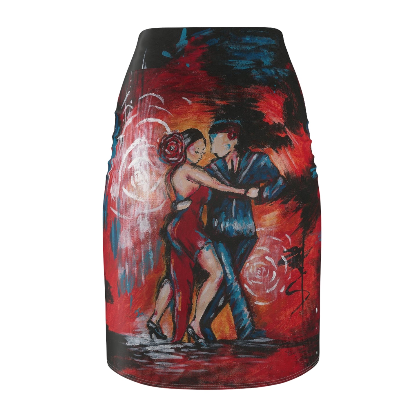 The Passionate Dance Women's Pencil Skirt (AOP)
