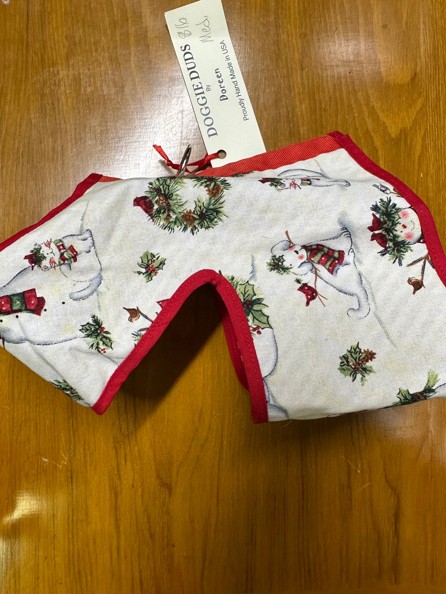 Medium Dog Harness Christmas Theme