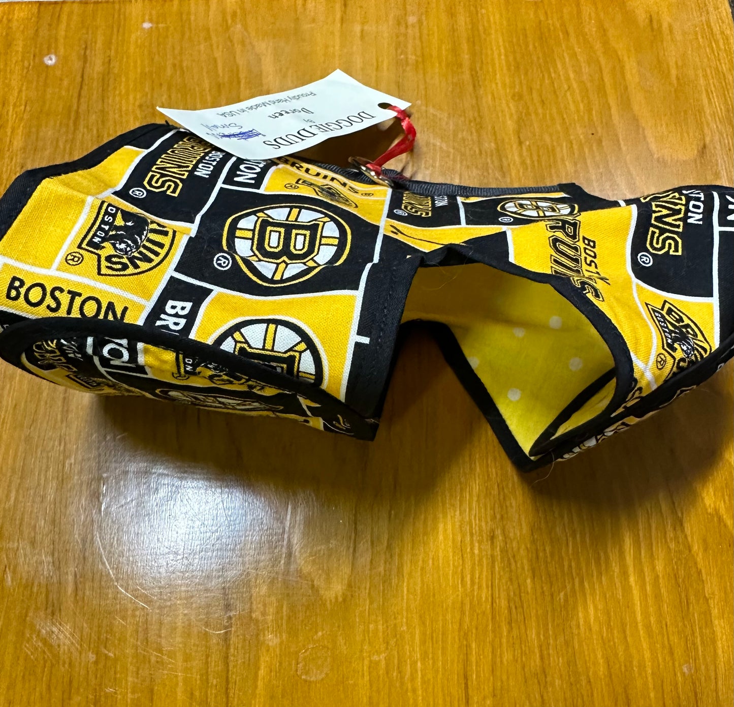 Small Dog Harness Boston Bruins