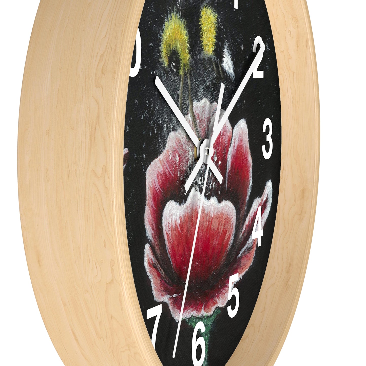 Happy Bee Wall Clock from the Joyful Bee Series