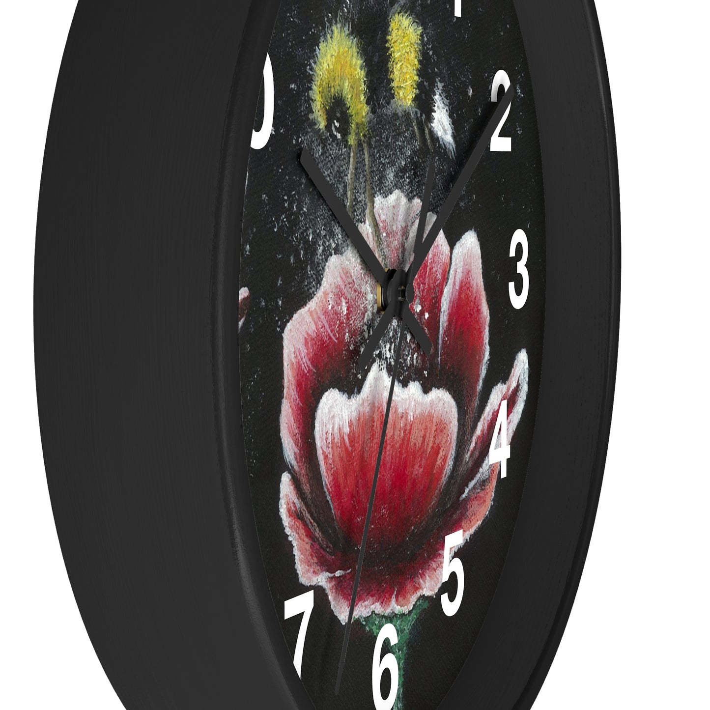 Happy Bee Wall Clock from the Joyful Bee Series