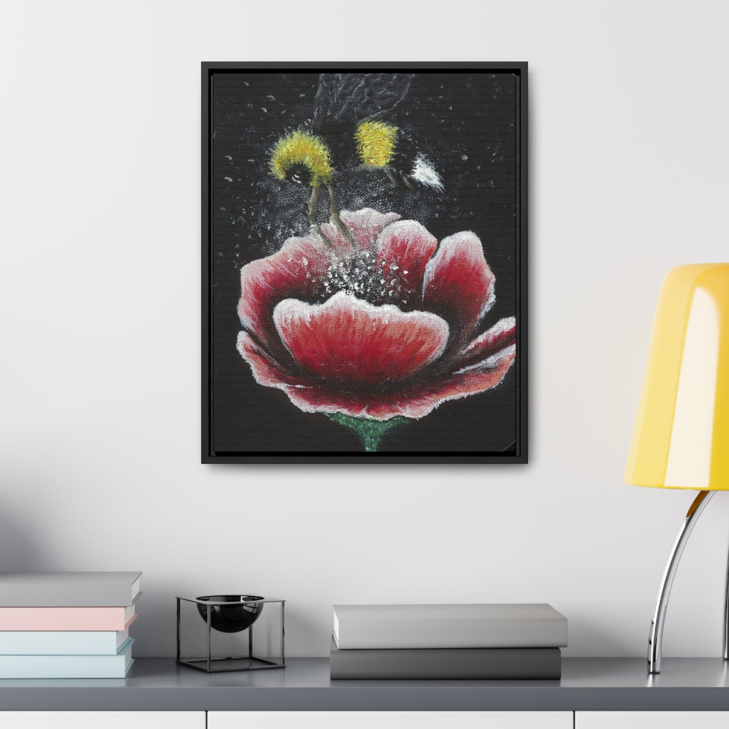 Happy Bee Gallery Canvas Wraps Joyful Bee Series