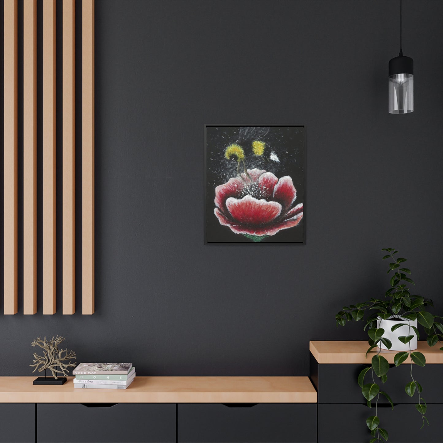 Happy Bee Gallery Canvas Wraps Joyful Bee Series