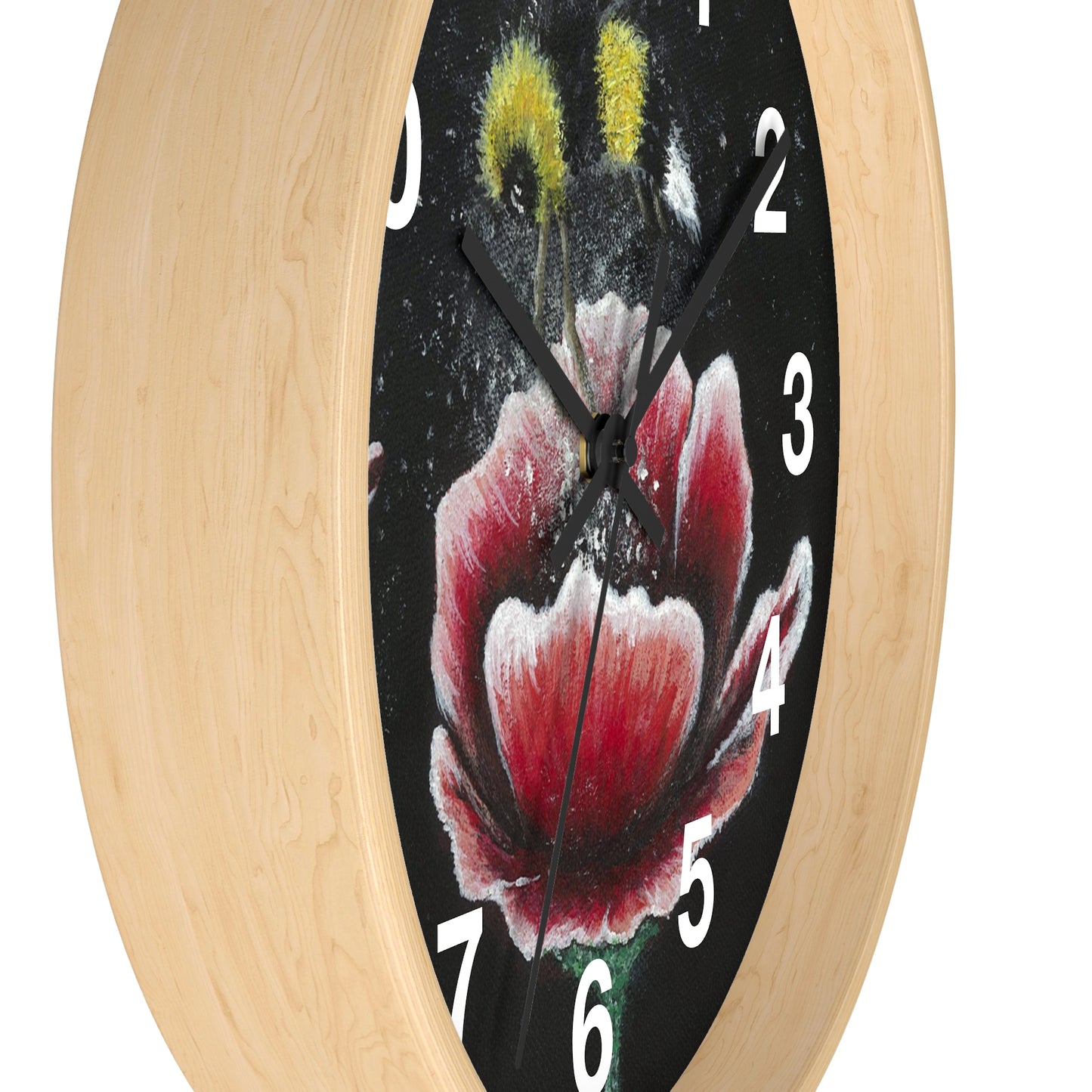 Happy Bee Wall Clock from the Joyful Bee Series