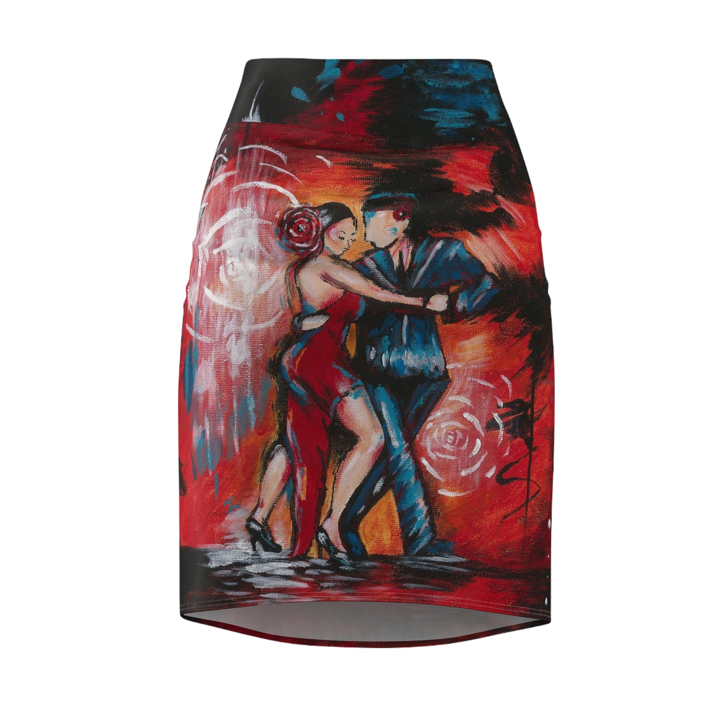 The Passionate Dance Women's Pencil Skirt (AOP)