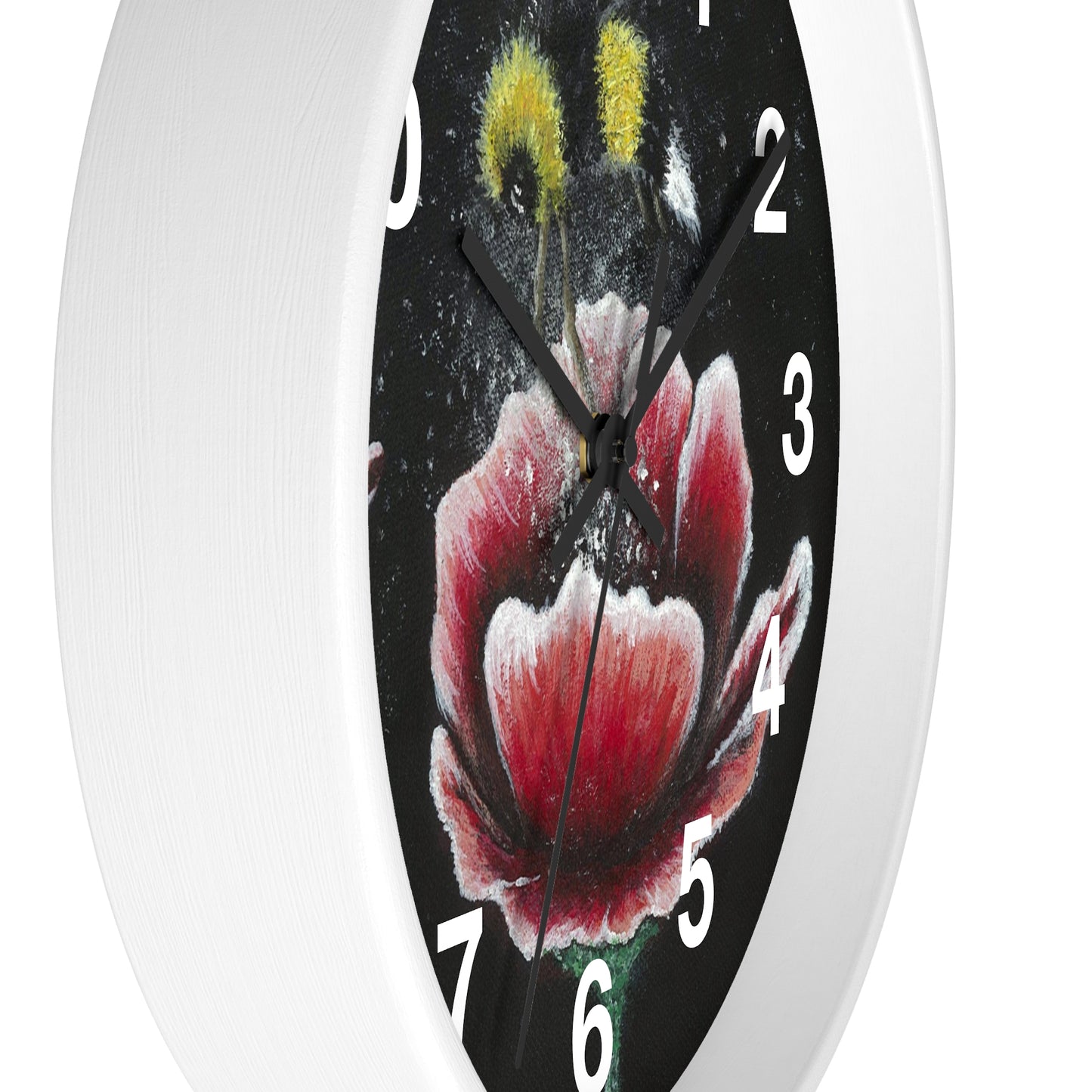 Happy Bee Wall Clock from the Joyful Bee Series