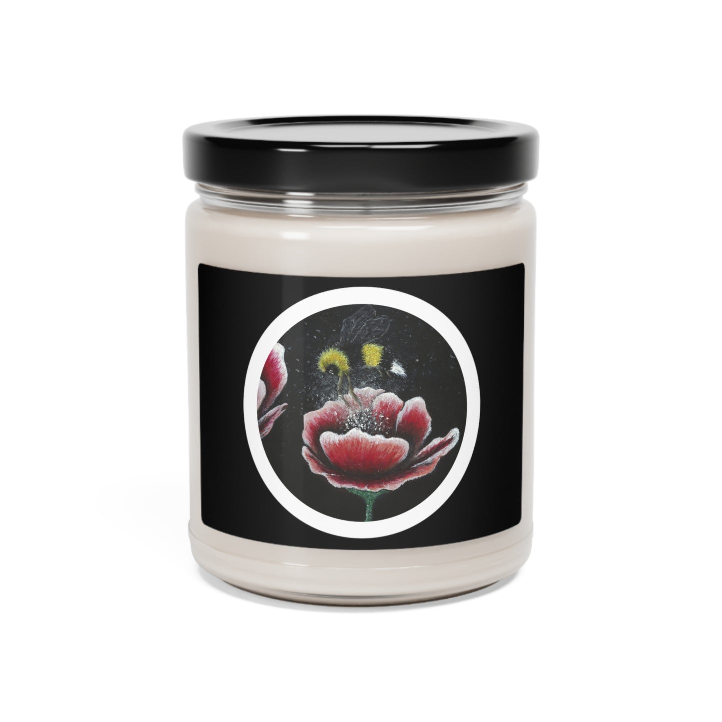 Happy Bee Scented Soy Candle, 9oz Joyful Bee Series