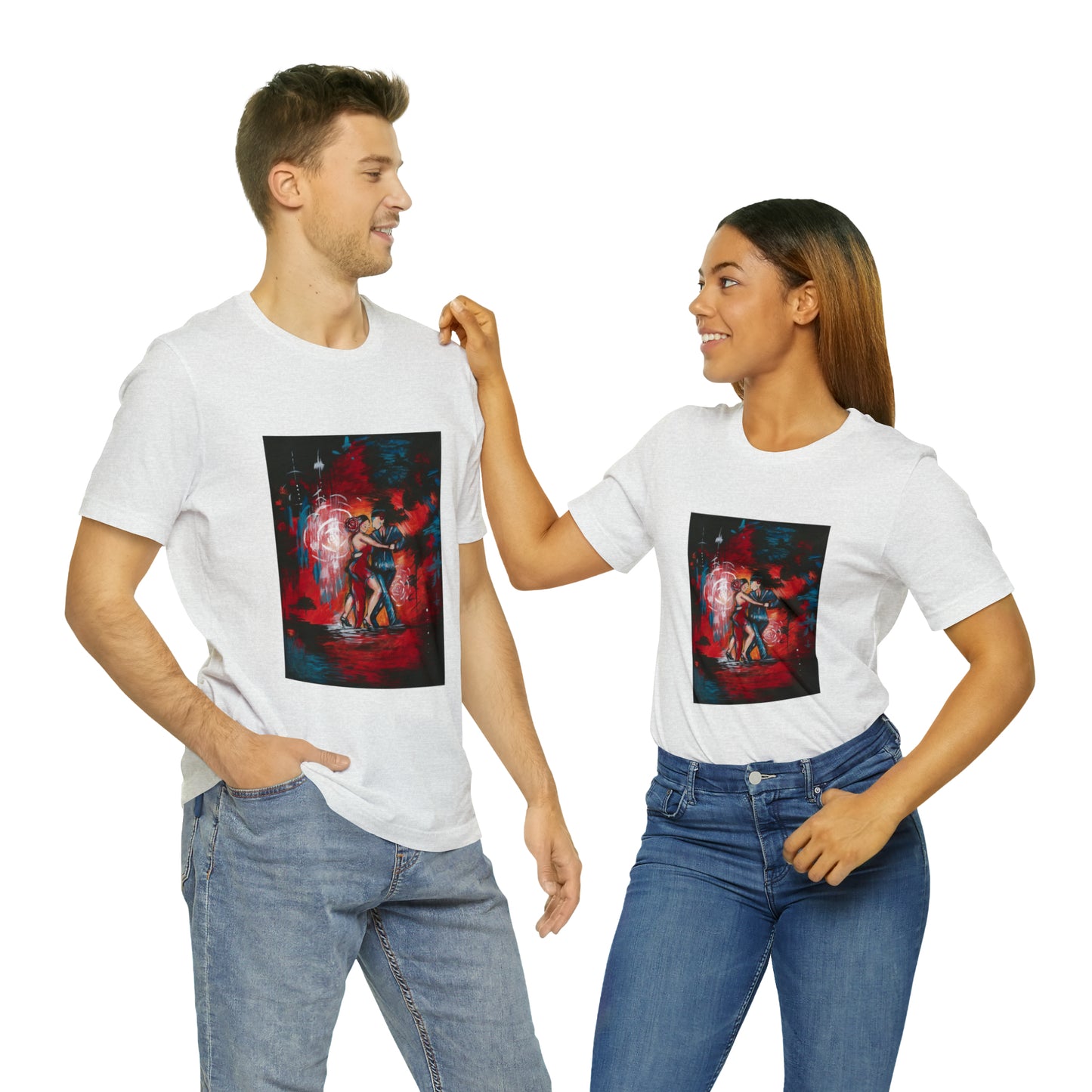 The Passionate Dance Unisex Jersey Short Sleeve Tee