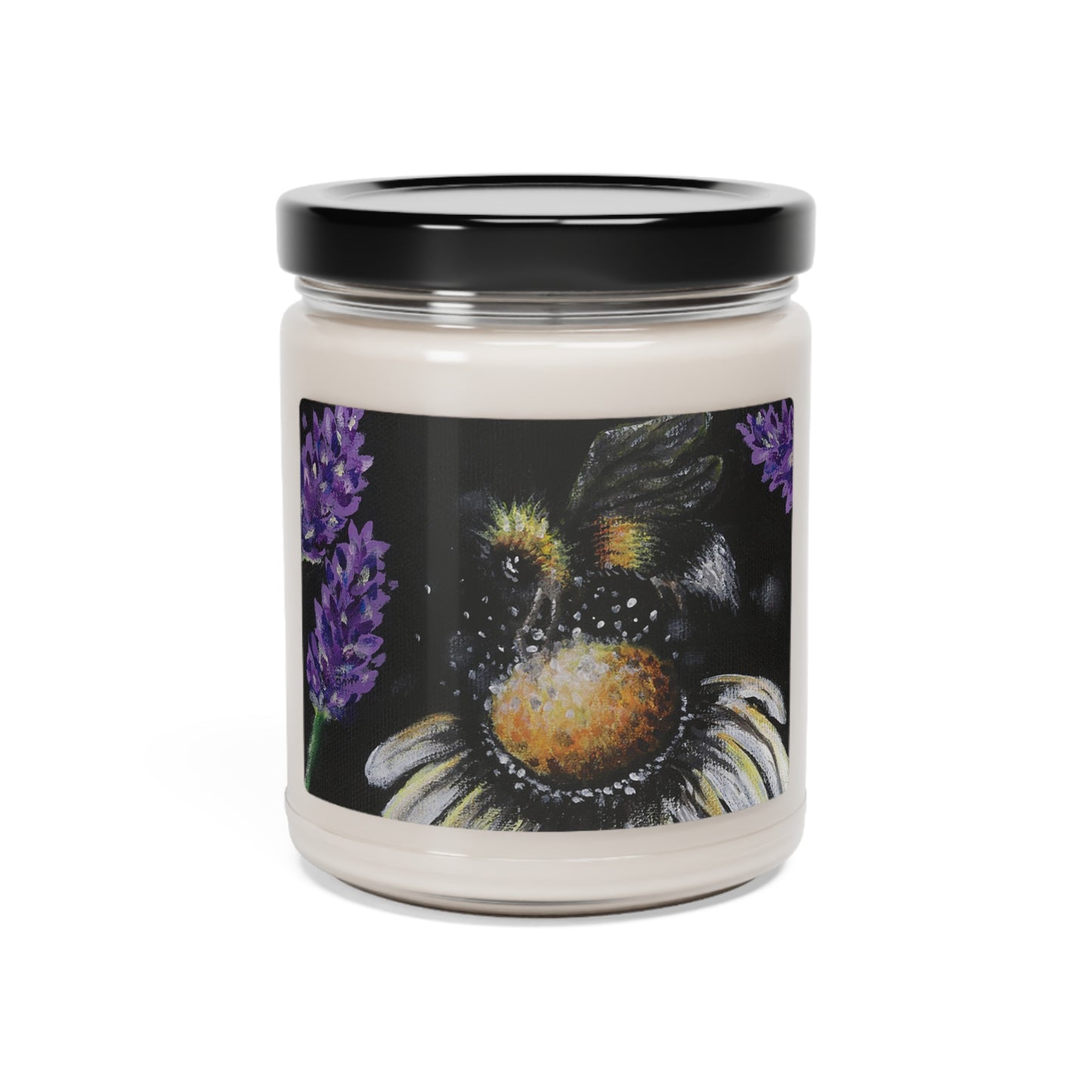 Excited Bee Scented Soy Candle, 9oz Joyful Bee Series