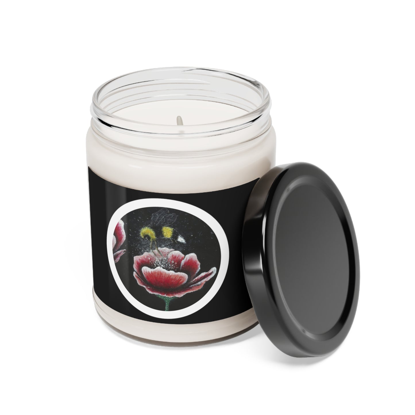 Happy Bee Scented Soy Candle, 9oz Joyful Bee Series