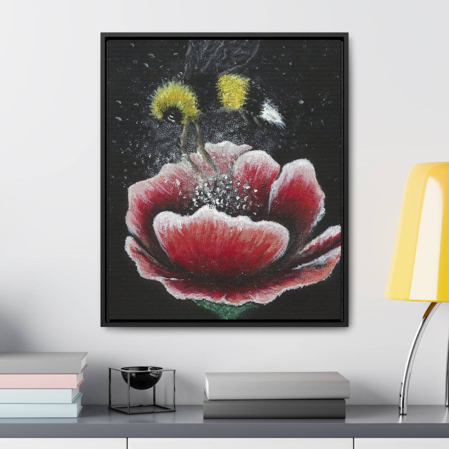 Happy Bee Gallery Canvas Wraps Joyful Bee Series