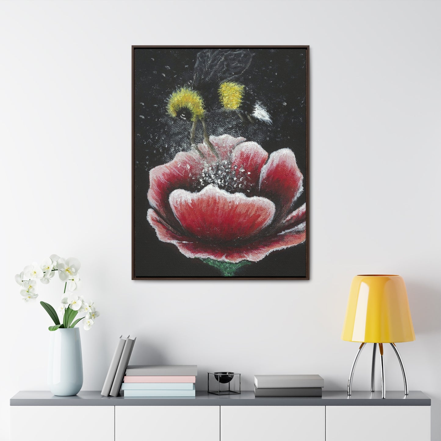 Happy Bee Gallery Canvas Wraps Joyful Bee Series