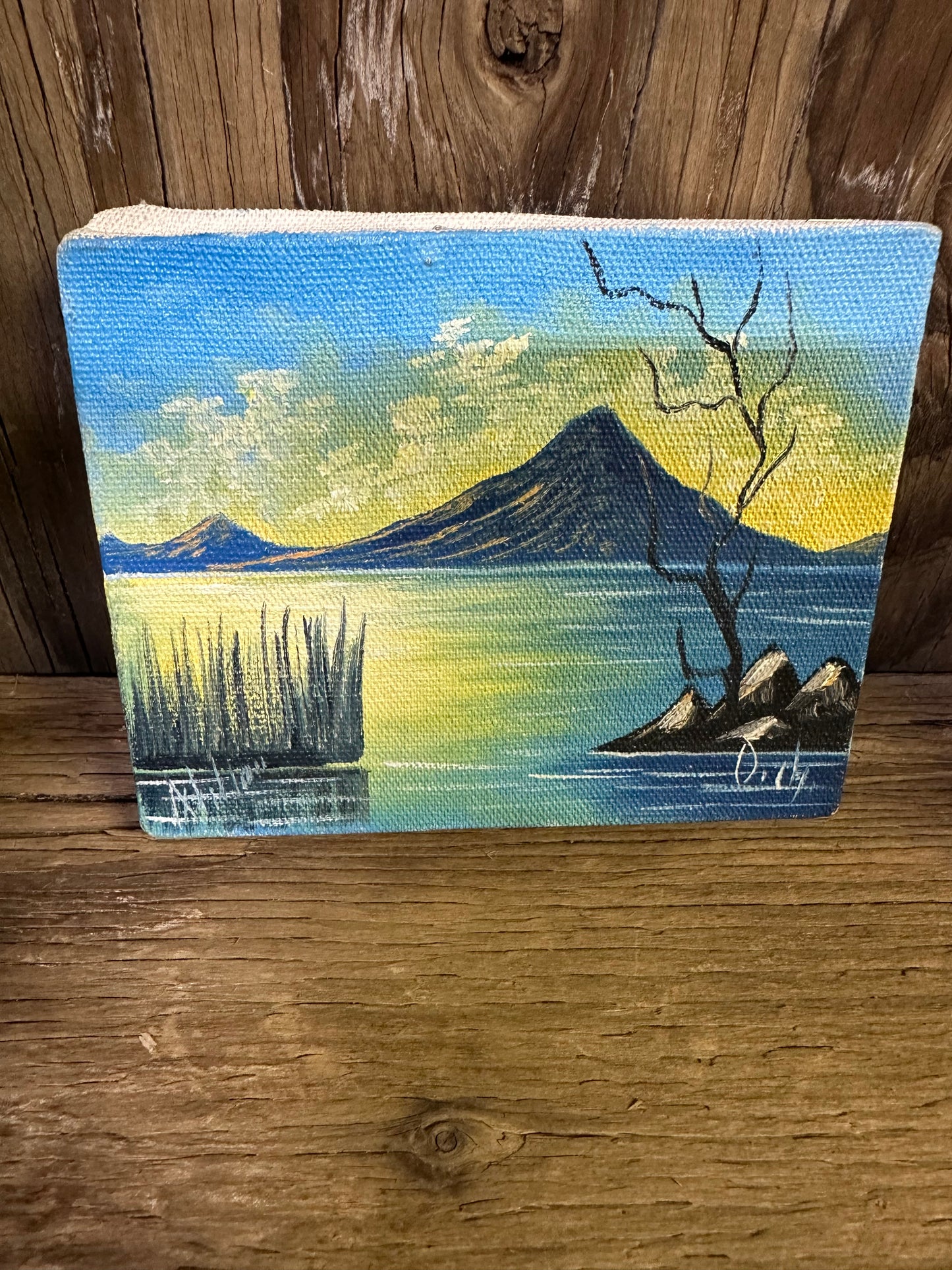 Guatemala Painting of Lake Atitlan