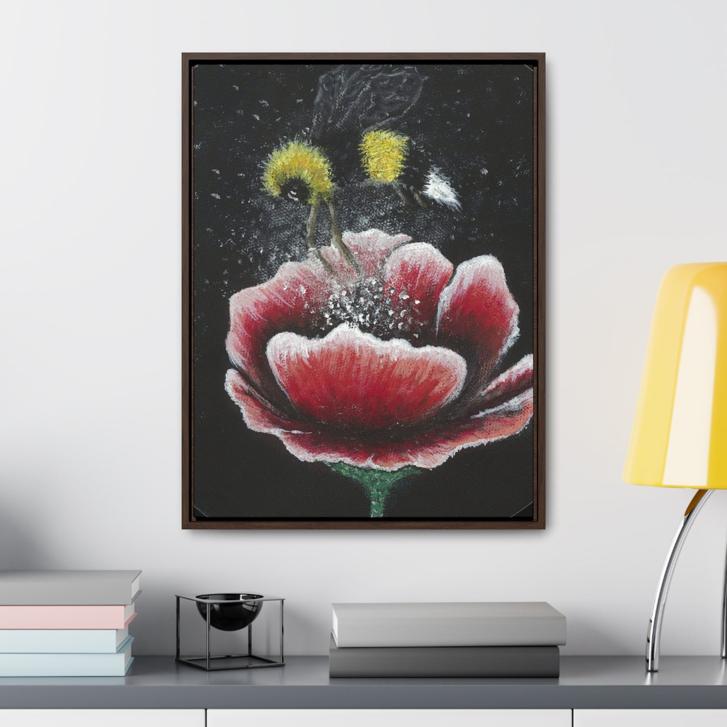 Happy Bee Gallery Canvas Wraps Joyful Bee Series