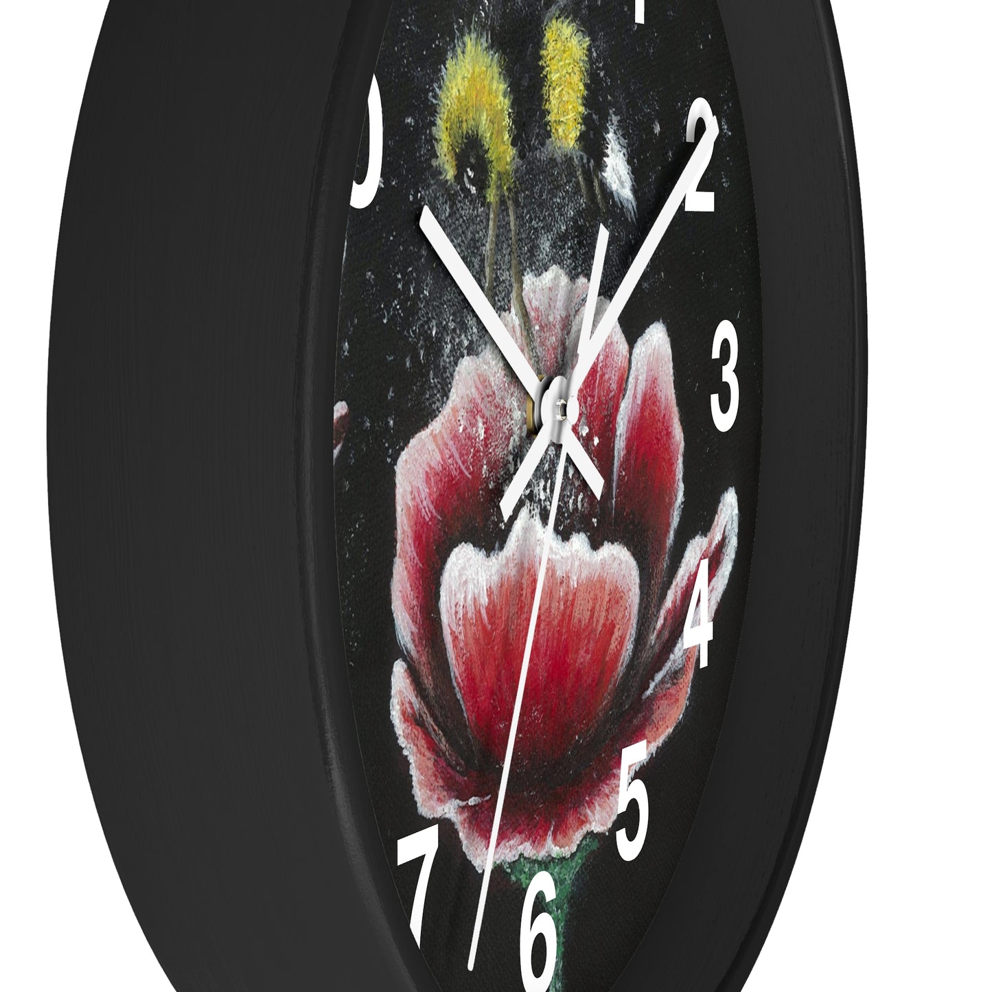 Happy Bee Wall Clock from the Joyful Bee Series