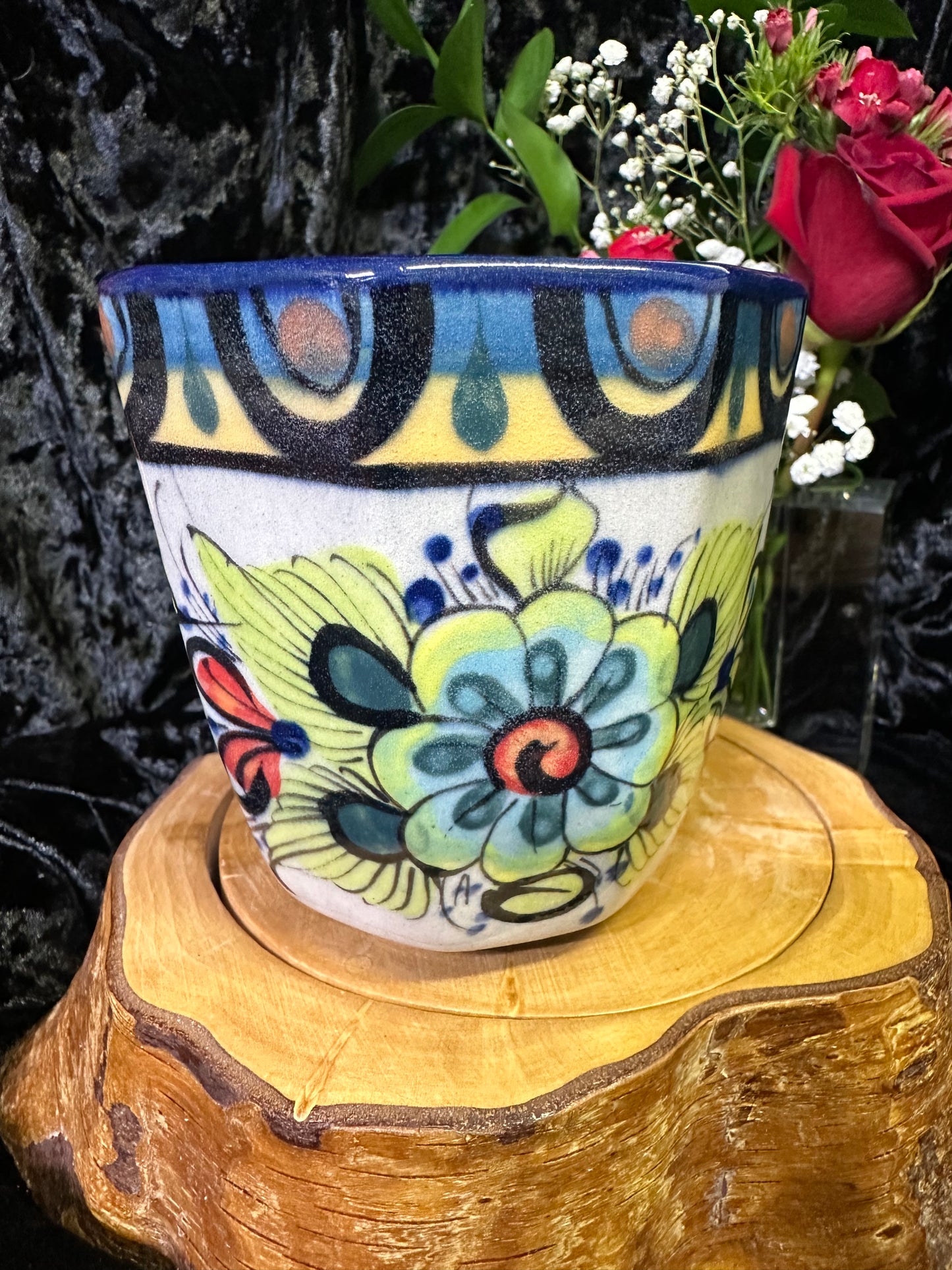 Guatemala Large Hexagon Hummingbird Coffee Cup