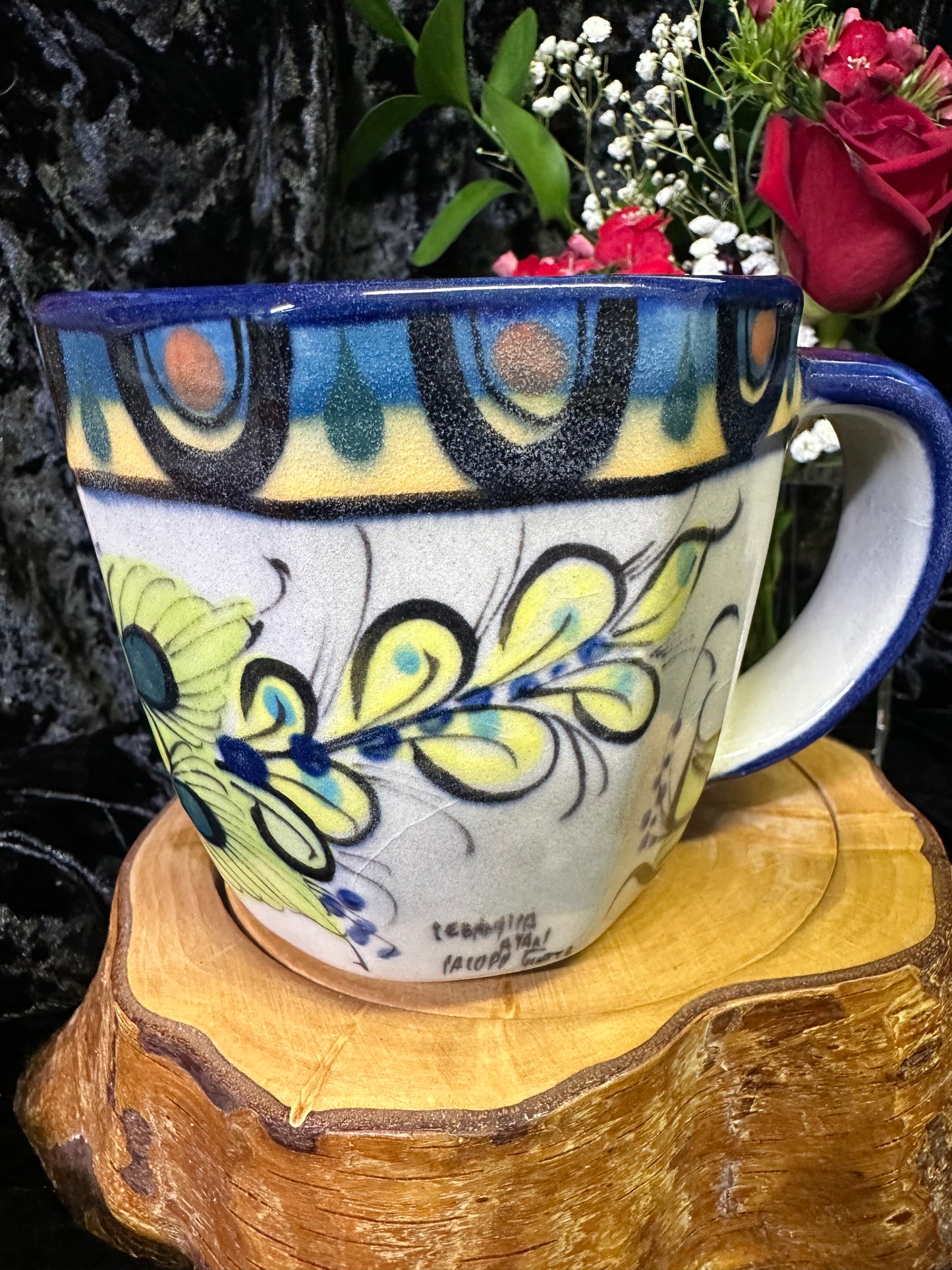 Guatemala Large Hexagon Hummingbird Coffee Cup