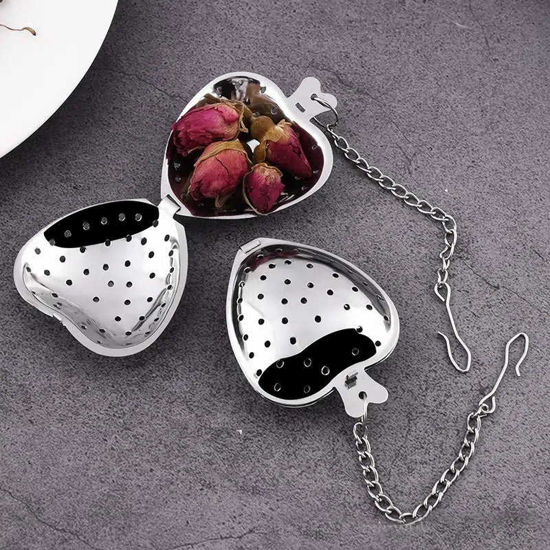 Stainless Steel Heart-shaped Tea Ball