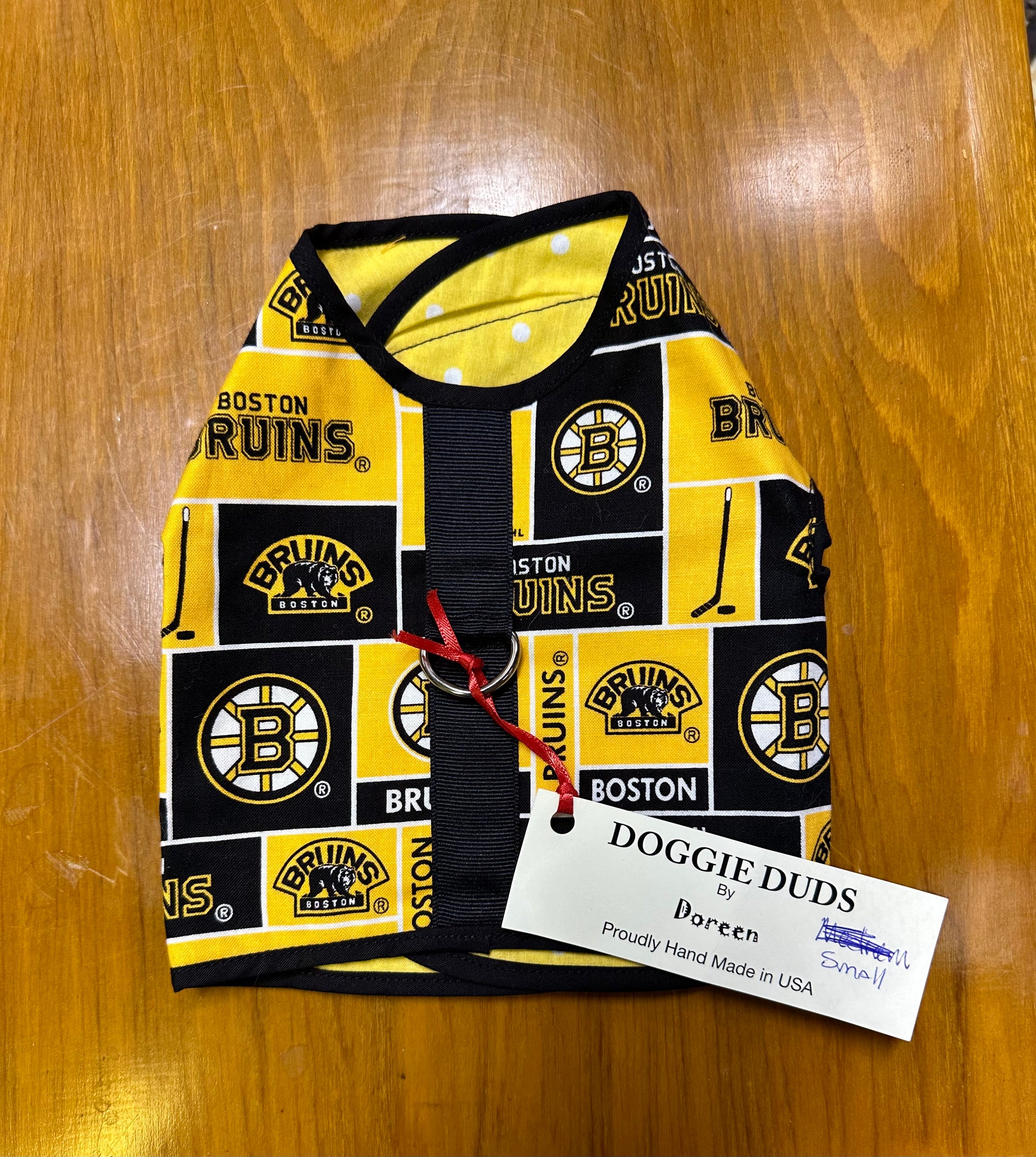 Boston bruins dog hot sale harness
